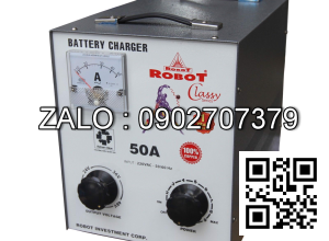 Sạc có tăng điện Robot 50A