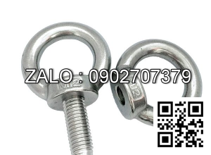 Móc Cẩu Hàng Ren Ngoài - Khoen Ren M16 - M20 Inox 304