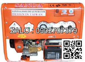 Máy phát điện khởi động đề Sanda SD3200E (2.2Kva)