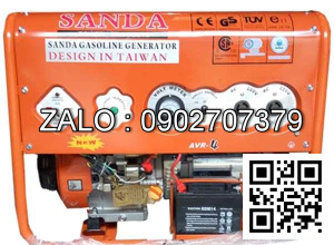 Máy phát điện khởi động đề Sanda SD4500E ( 3.1Kva)