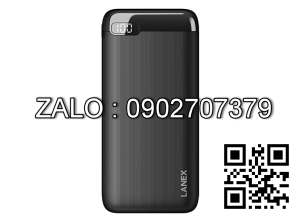 Pin Dự Phòng 20.000Mah Lanex N15 (2 Cổng Usb 2.1A, Màn Hình Led)