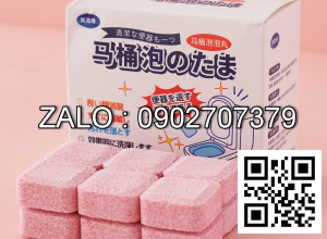 Hộp 12 viên sủi thả bồn cầu khử mùi (Kiện 108 hộp)