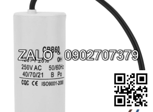 Tu dien CBB60, 10µF ± 5%, 440-450VAC