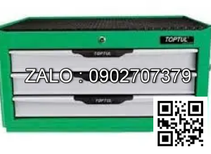 Tủ đồ nghề 3 ngăn màu xanh, chống lậtTOPTUL 157 chi tiết Pro-line GCAZ0011