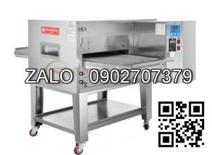 Lò nướng bánh pizza băng chuyền dùng gas Hongling PZG-14H