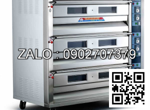 Lò nướng 3 tầng 9 khay dùng điện Hongling Model XYF-3HP