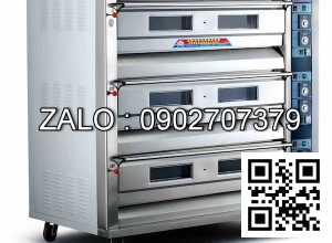 Lò nướng 3 tầng 6 khay dùng điện Hongling Model XYF-3HP-N