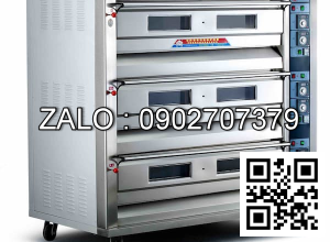 Lò nướng 3 tầng 6 khay dùng điện Hongling Model XYF-3HP