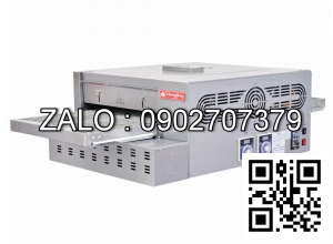 Lò nướng pizza băng chuyền dùng gas Hongling PZG32