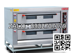 Lò nướng 2 tầng 6 khay dùng gas Hongling HLY-206E