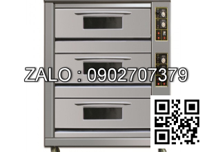 Lò nướng 3 tầng 6 khay dùng gas Hongling HLY-306E