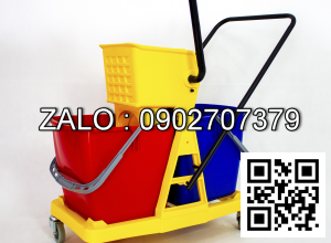 Xe ép nước lau sàn 2 xô DB50