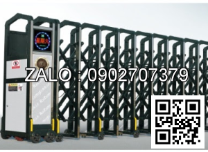 Bộ Cổng xếp tự động - M045 Hợp Kim Nhôm Kích thước: 4.6m