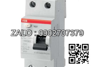 RCBO, Type: DS201MA-B16/0.03, ABB (CB chống dòng rò, 30mA/16A, 2Pole: 1P+1N)