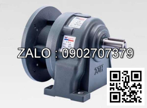 Hộp giảm tốc WANSHSIN Chân đế 2 HP 1550W đầu cốt lòi 32mm , tỉ số truyền 3-10