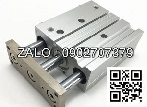 Xi lanh Dẫn Hướng Đôi Ø20x125 M5 Airtac Tác Động Kép TN20X150-S