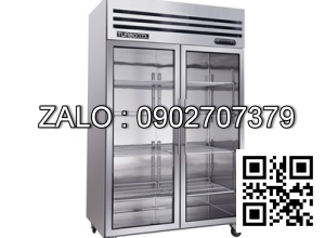 Tủ mát trưng bày mini để bàn kính cong Okasu OKS-TD09H