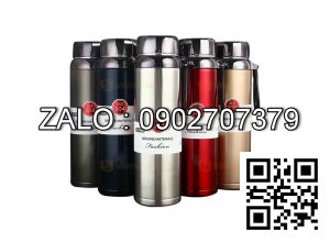 Bình giữ nhiệt kim cương Fashion sus304- 1000ml (Kiện 40 cái)