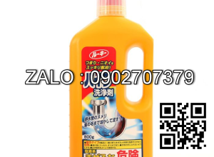 Chai thông tắc đường ống loại to 800g Rocket (Kiện 12 cái)