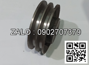 Pulley điều chỉnh sức căng phi 100x29mm 2 rãnh tam giác 10x10mm