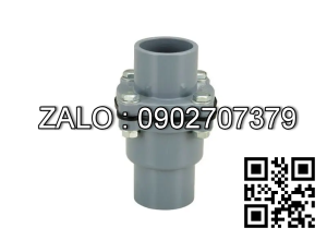 Van 1 chiều nhựa uPVC phi 49