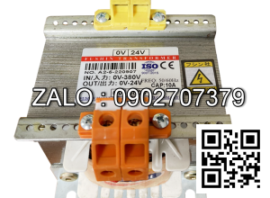 Biến áp 380V ra 24V 240VA (10A) - Nhản hiệu : Fushin