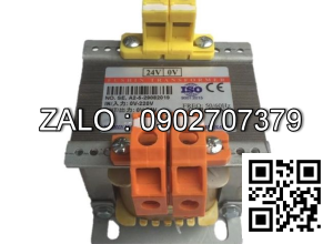 Biến áp 220V ra 24V 120VA (5A) - Nhản hiệu : Fushin