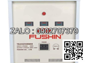 Biến tự ngẫu 3P 380V/220V-60KVA - Dây Đồng - Nhản hiệu : Fushin