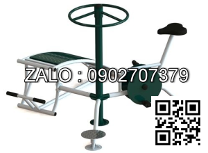 Cụm lưng bụng, xoay eo, xe đạp 723335