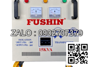 Biến áp 3P cách ly 380V/380V 15KVA-Thông Dụng - Nhản hiệu : Fushin