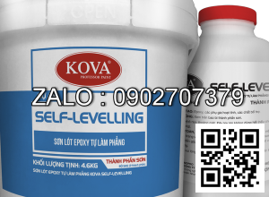 SƠN EPOXYTỰ SAN PHẲNG KOVA SELF-LEVELING – MÀU TRUNG