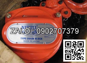 Palang Xích Kéo Tay NITTO 2 tấn 3m