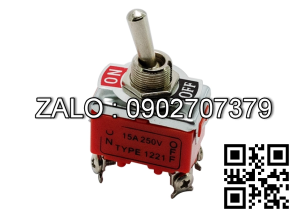 Công Tắc Gạt ON-OFF 4 Chân 1221 250V 15A