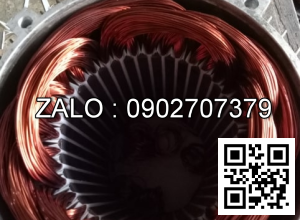 Quấn , sửa chửa lại bơm hỏa tiển 2.2 KW ( 3 HP )