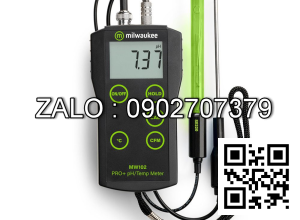 Máy đo pH/nhiệt độ điện tử MILWAUKEE MW 102