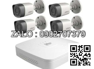 Trọn bộ Camera Dahua 6 mắt Full HD 2.0M DHI-XVR4108C