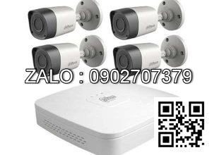 Trọn bộ Camera Dahua 6 mắt HD 1.0M DHI-XVR4108C