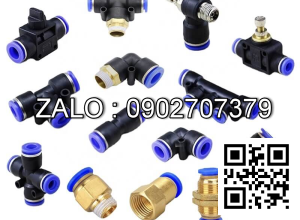 Đầu nối nhanh phi 10 ren ngoài 9.6