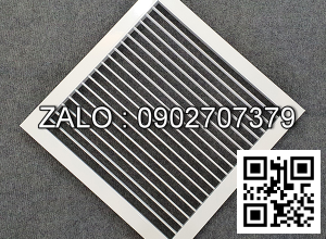 Cửa gió 1 lớp nan thẳng 600x500
