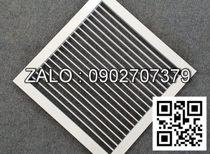 Cửa gió 1 lớp nan thẳng 650x500