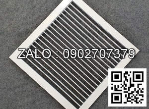 Cửa gió 1 lớp nan thẳng 700x550