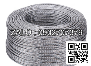 Cáp thép 8mm ( loại cáp lụa)