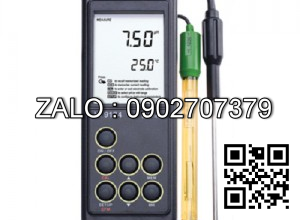 Máy đo PH, mV Hanna HI 9124