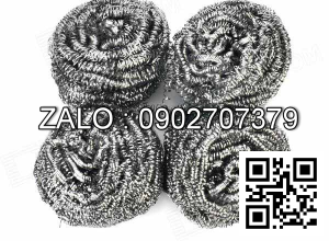 Cước sắt cán nhựa ngắn cọ xoong nồi niêu, chảo (Kiện 240 cái)