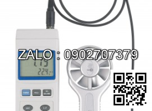 Máy đo tốc độ gió/nhiệt độ điện tử YK-80AM