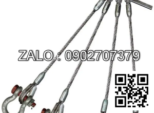 Sling cáp thép 4 chân