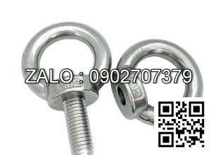 Móc Cẩu Hàng Ren Ngoài - Khoen Ren M16 - M20 Inox 304