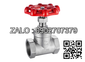 Van cửa ren Inox 304 DN20