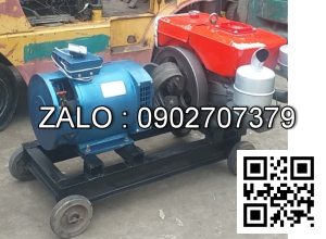 Đầu nổ D15, củ phát 5 KVA/220V