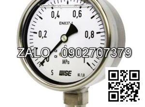 Đồng hồ đo áp suất có dầu 0 - 1 MPa